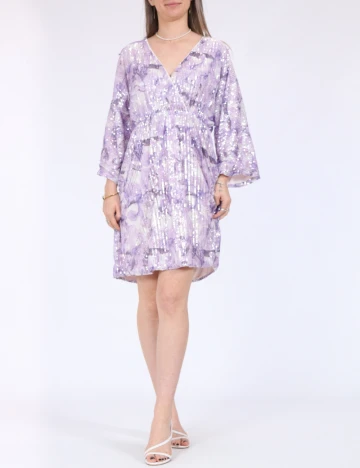 Rochie scurta Pieces, mov