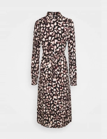 Rochie medie Pieces, mix culori