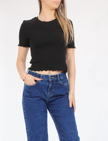 Top Pieces, negru Negru