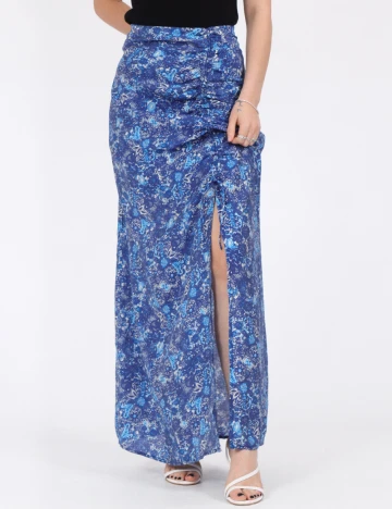 Fusta Vero Moda, albastru