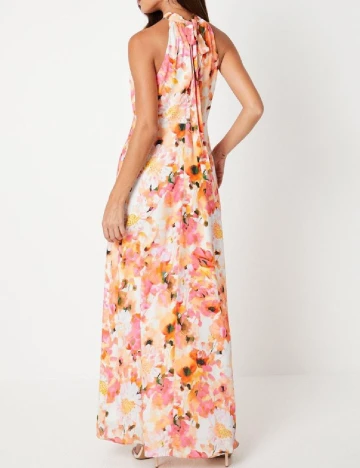 Rochie lunga Coast, floral Floral print