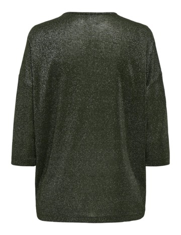 Bluza Only, verde inchis