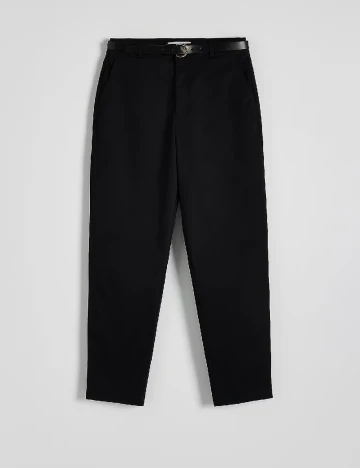 Pantaloni Reserved, negru Negru