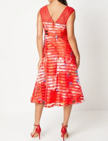 Rochie medie Coast, rosu Rosu