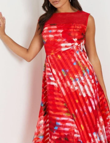 Rochie medie Coast, rosu Rosu