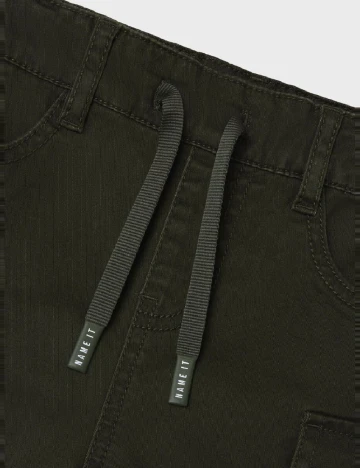 Pantaloni scurti Name It, kaki