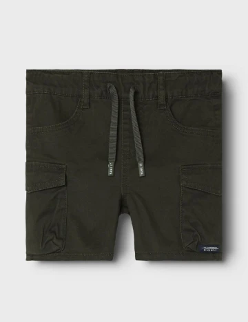Pantaloni scurti Name It, kaki