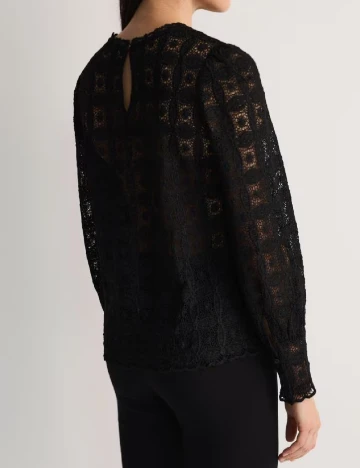 Bluza Reserved, negru Negru