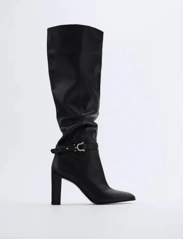 Cizme Zara, negru, 40