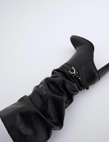 Cizme Zara, negru, 40