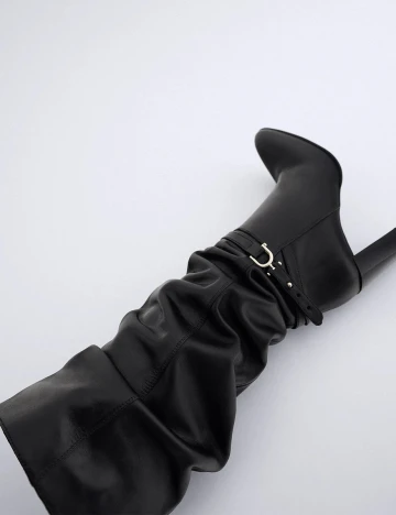 Cizme Zara, negru, 40