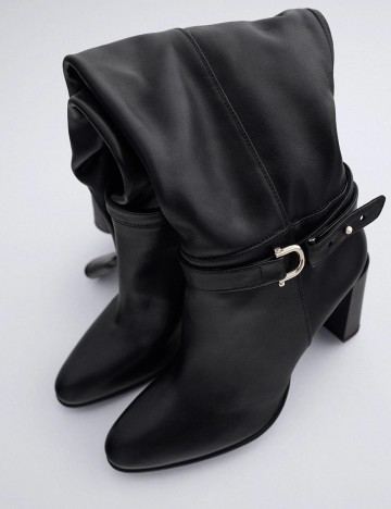 Cizme Zara, negru, 40