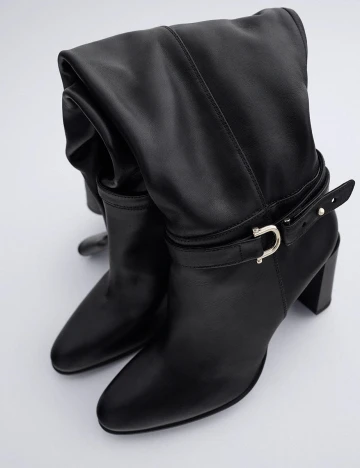 Cizme Zara, negru, 40