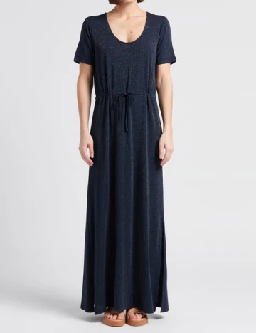 Rochie lunga Pieces, bleumarin