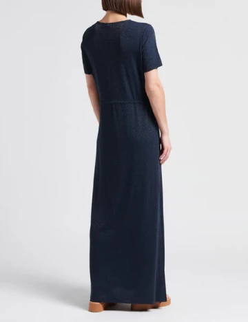 Rochie lunga Pieces, bleumarin