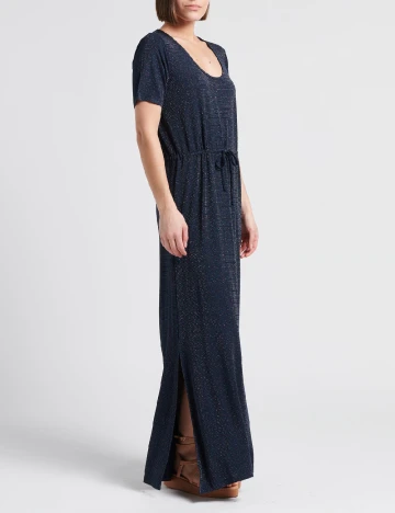 Rochie lunga Pieces, bleumarin
