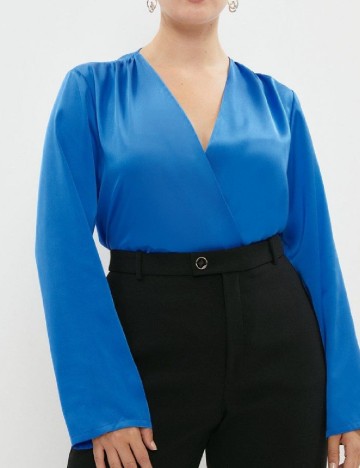 
						Body Coast Plus Size, albastru