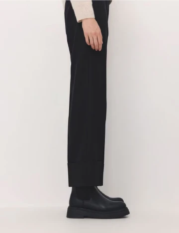 Pantaloni Reserved, negru Negru