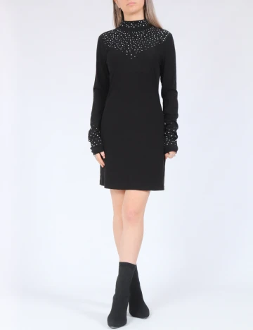 Rochie scurta Something New, negru Negru