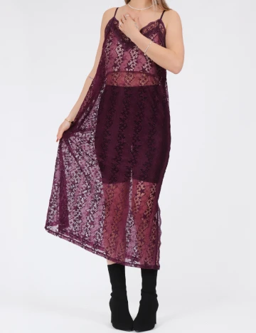 Rochie medie Something New, mov Mov
