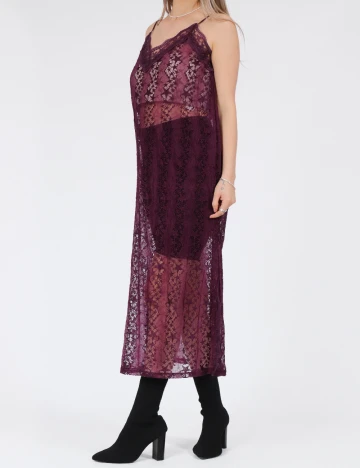 Rochie medie Something New, mov Mov