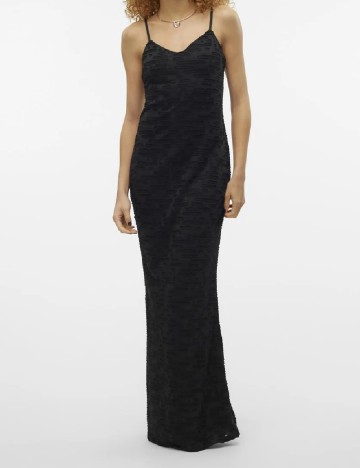 Rochie lunga Vero Moda, negru