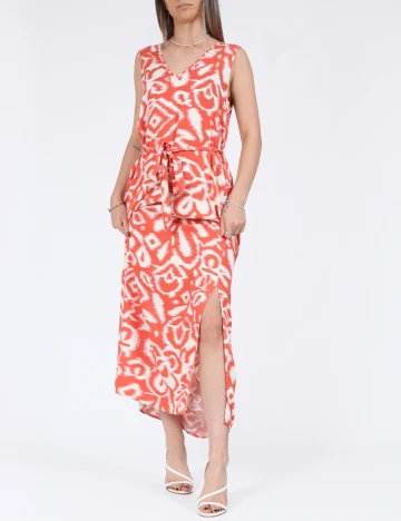 Rochie lunga Vero Moda, portocaliu