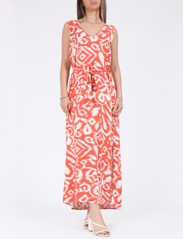 Rochie lunga Vero Moda, portocaliu