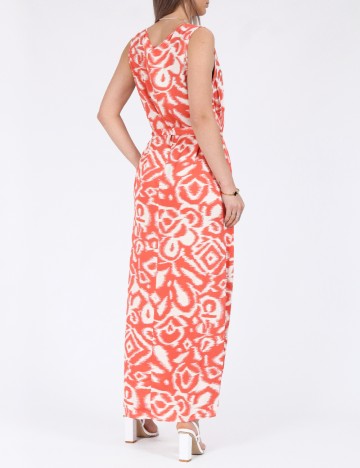 Rochie lunga Vero Moda, portocaliu