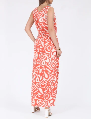 Rochie lunga Vero Moda, portocaliu