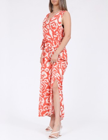 Rochie lunga Vero Moda, portocaliu