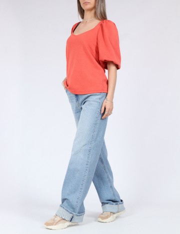 Bluza Vero Moda, portocaliu