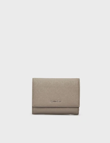 Portofel Calvin Klein, bej Crem