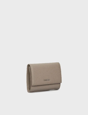 Portofel Calvin Klein, bej Crem