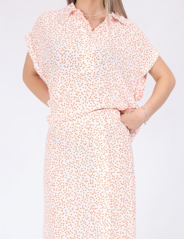 
						Bluza Pieces, alb