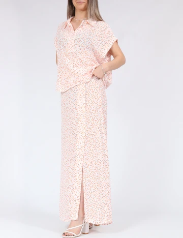 Bluza Pieces, alb