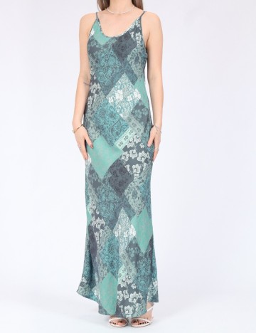 Rochie lunga Vero Moda, verde