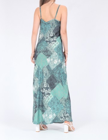 Rochie lunga Vero Moda, verde