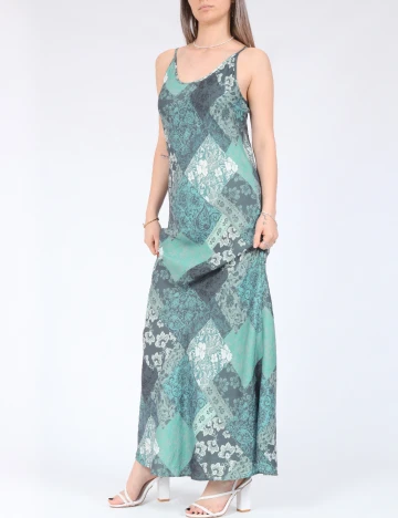 Rochie lunga Vero Moda, verde