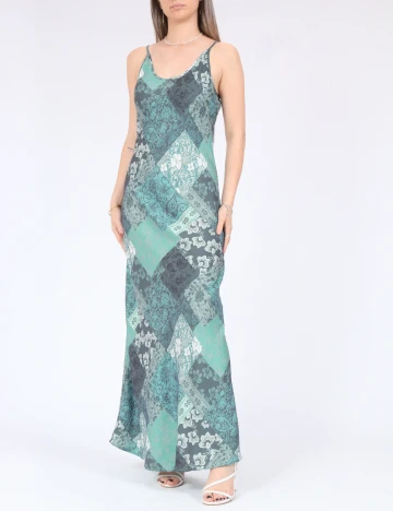 Rochie lunga Vero Moda, verde
