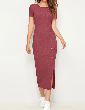 Rochie medie SHEIN, roz