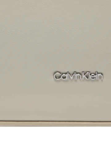 Geanta Calvin Klein, bej Crem