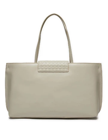 Geanta Calvin Klein, bej Crem