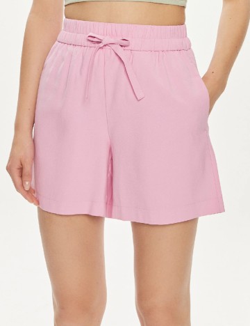 Pantaloni scurti Vero Moda, roz