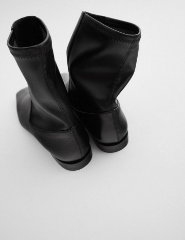 Botine Zara, negru, 36