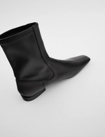 Botine Zara, negru, 36