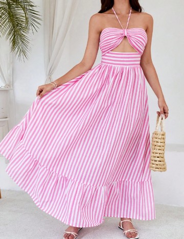 
						Rochie lunga SHEIN, roz