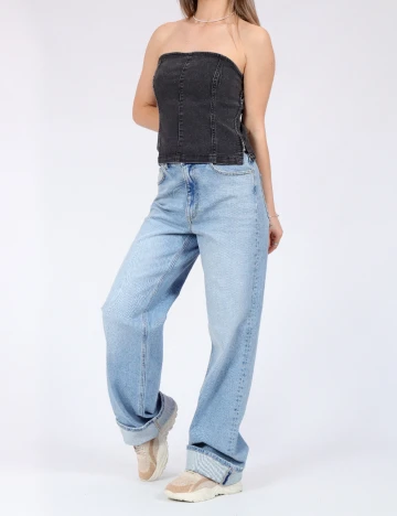 Top Vero Moda, negru