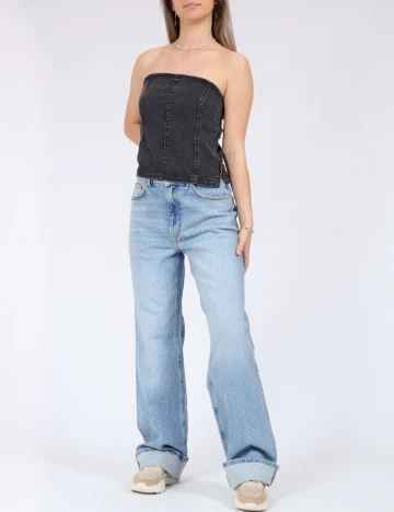 Top Vero Moda, negru