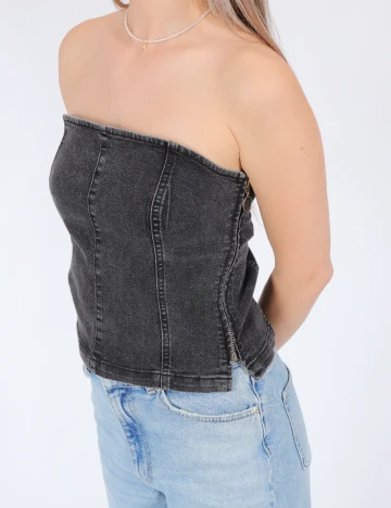 Top Vero Moda, negru